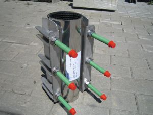 Kojapo rostfri reparationsmuff