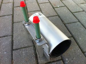 Kojapo rostfri reparationsmuff